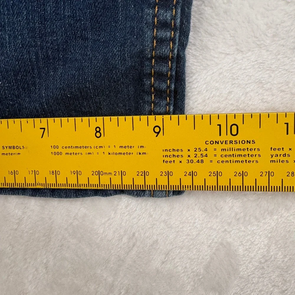 Levi's 559 Jeans Mens 42x32 Relaxed Straight Blue Denim Pants - Picture 4 of 10